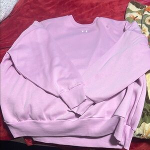 Under Armour Light Pink Crewneck Sweatshirt